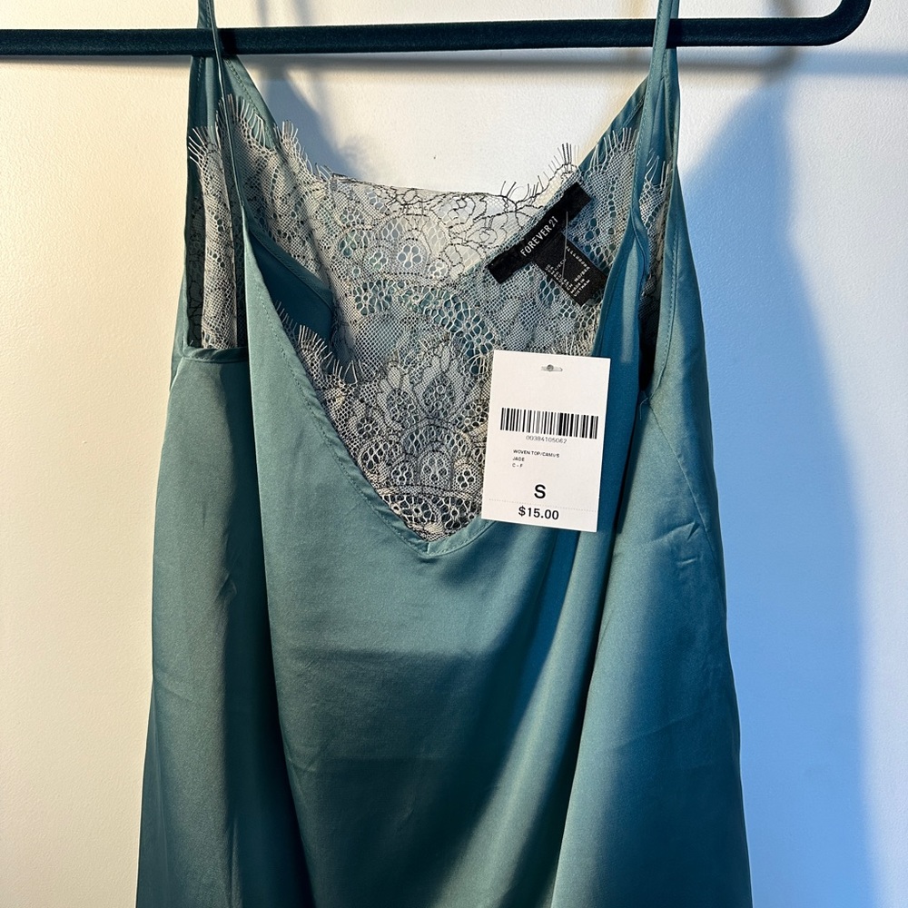 Brand new satin cami